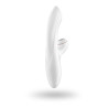 Stimulateur vibromasseur Satisfyer Pro G-Spot Rabbit - Blanc et Or rose