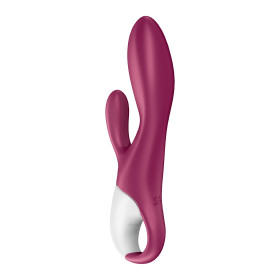 Vibromasseur rabbit chauffant Satisfyer Heated Affair - Violet