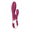 Vibromasseur rabbit chauffant Satisfyer Heated Affair - Violet