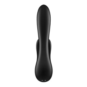 Vibromasseur rabbit Satisfyer Double Flex Connect Noir