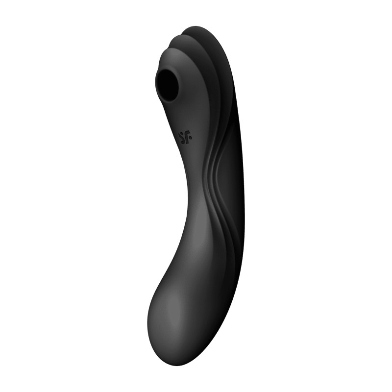 Stimulateur et Vibromasseur Satisfyer Curvy Trinity 4 - Noir