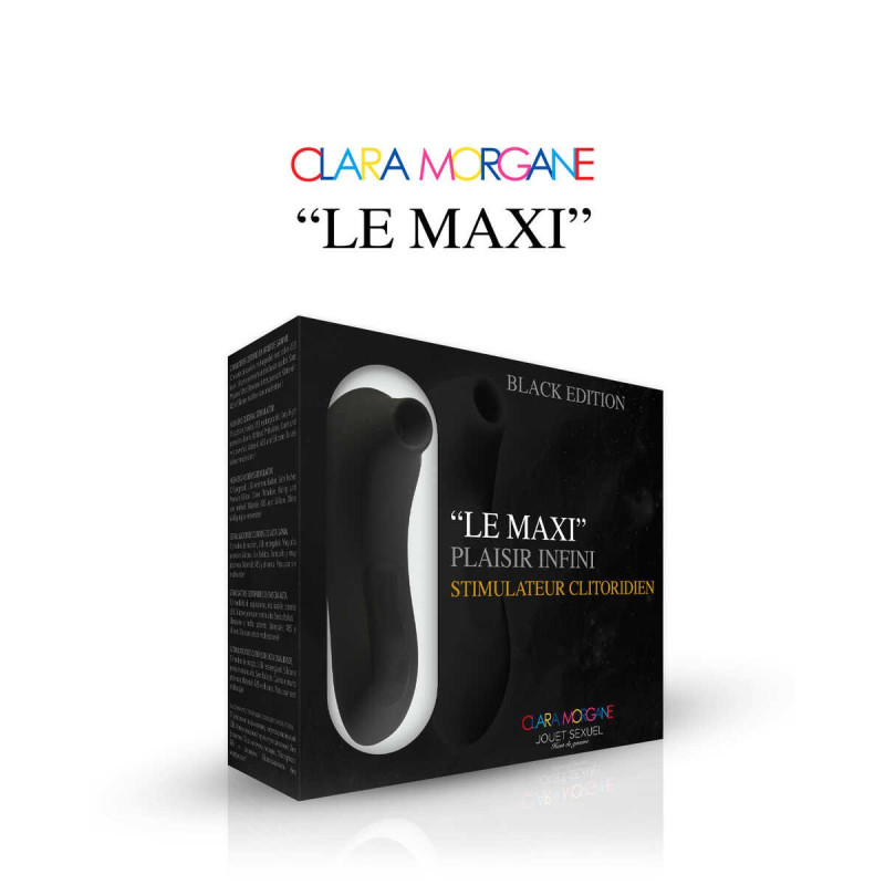 Le Maxi stimulateur clitoridien - Noir