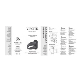 Stimulateur clitoridien G-spot E12 Virgite Bleu