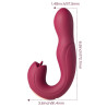 Joi Pro 2 Violet - Vibrateur - lécheur de clitoris rotatif à tête télécommandée pour le point G