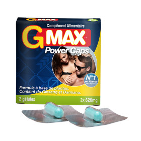 Gmax Power Caps Homme - 2 gélules