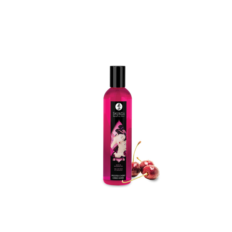 Gel douche et bain - Cerise Givrée