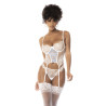 Bustier en dentelle avec armatures Angelique