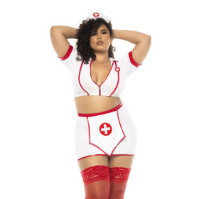 Costume infirmière 3 pièces grande taille