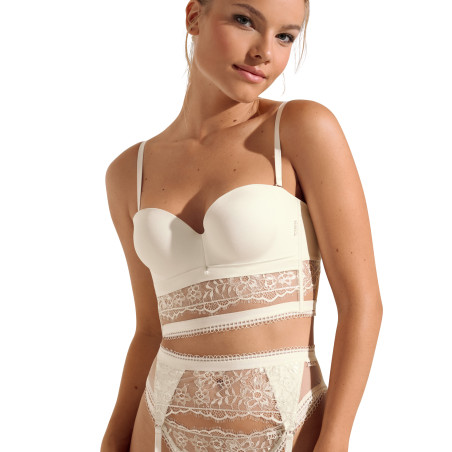 Soutien-gorge bustier balconnet préformé Daydream mariage