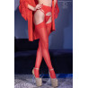 GARTER STOCKINGS CR-4312 RED