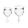 FEEL GOOD 2 MENSTRUAL CUPS SET SATISFYER CLEAR