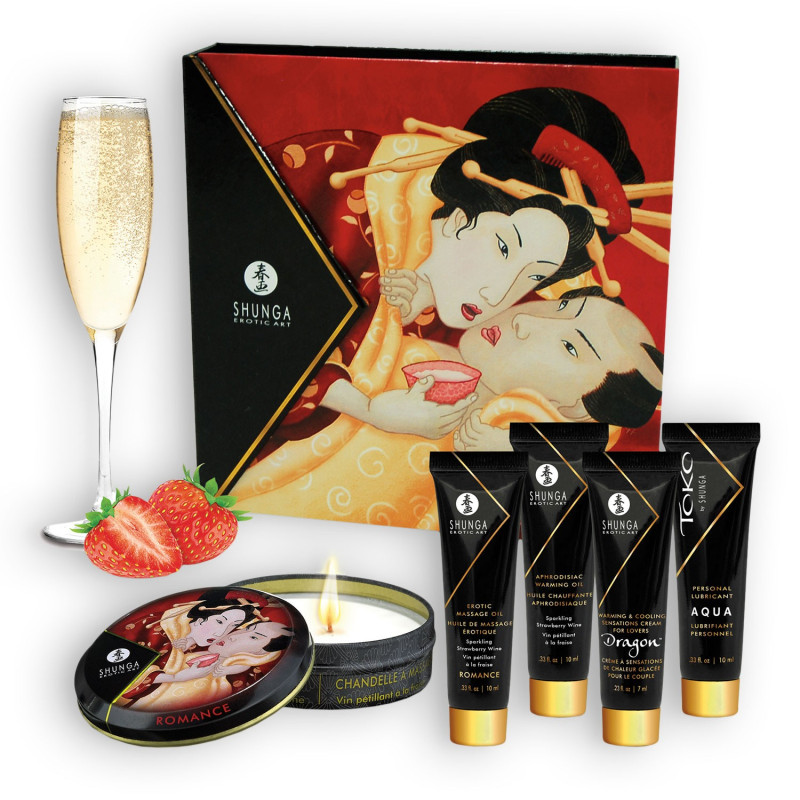 SHUNGA GEISHA SECRET COLLECTION SPARKLING STRAWBERRY WINE