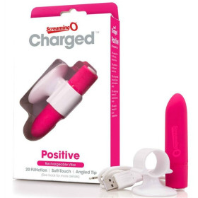 SCREAMING O - MASSEUR RECHARGEABLE POSITIVE ROSE