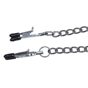 FETISH COLLECTION CHAIN WITH NIPPLE AND CLITORIS CLAMPS