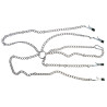 FETISH COLLECTION CHAIN WITH NIPPLE AND CLITORIS CLAMPS