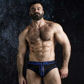 LOCKER GEAR MASSIVE JOSH BRIEF BLUE