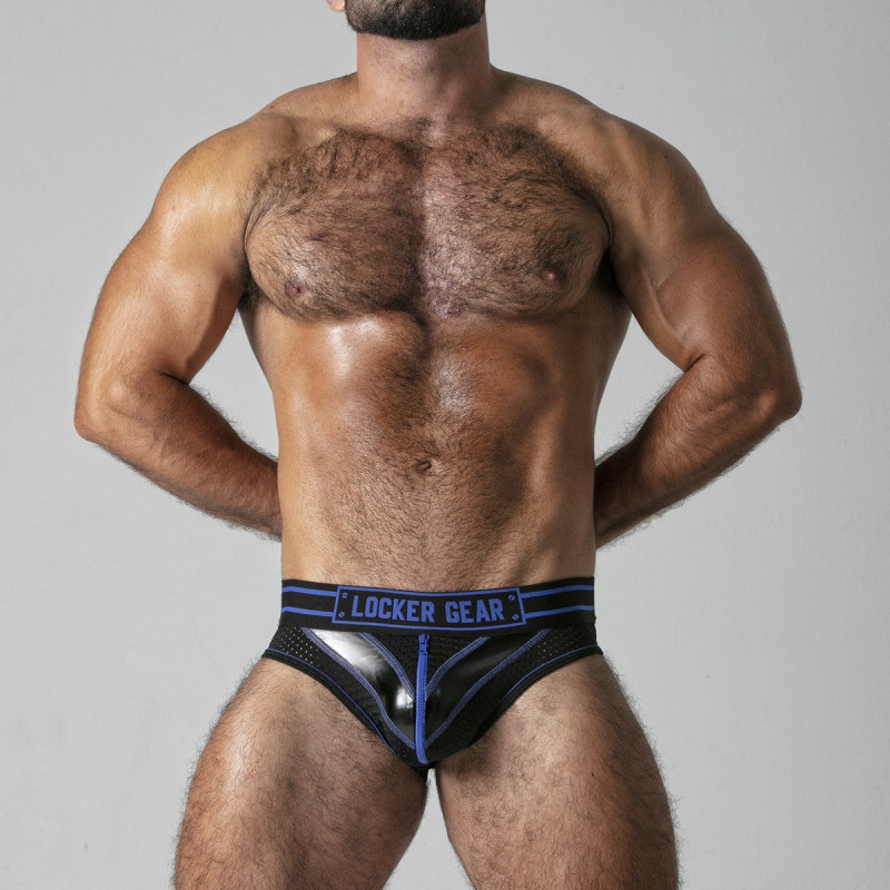 LOCKER GEAR MASSIVE RUDE BRIEF BLUE