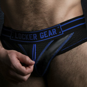 LOCKER GEAR MASSIVE RUDE BRIEF BLUE