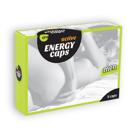 ACTIVE ENERGY CAPS FOR MEN ERO 5 CAPSULES