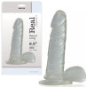 REAL RAPTURE EARTH FLAVOUR DILDO 6.5'' CLEAR