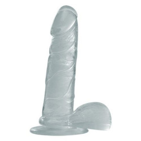 REAL RAPTURE EARTH FLAVOUR DILDO 6.5'' CLEAR