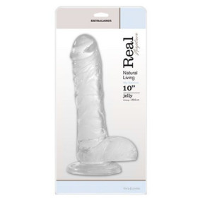 REAL RAPTURE SKY EMOTION DILDO 10'' CLEAR