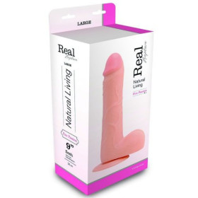 REAL RAPTURE FIRE PASSION REALISTIC DILDO 9'' WHITE