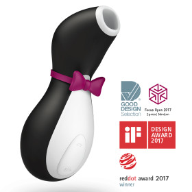 SATISFYER PRO PENGUIN RECHARGEABLE CLITORAL STIMULATOR