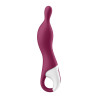 SATISFYER A-MAZING 1 G-SPOT STIMULATOR BURGUNDY