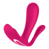 SATISFYER TOP SECRET + ANAL AND G-SPOT STIMULATOR WITH APP PINK