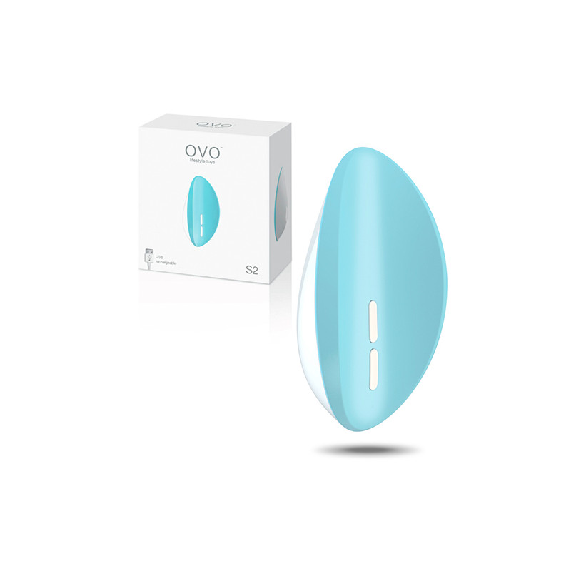 STIMULATEUR RECHARGEABLE S2 OVO BLEU