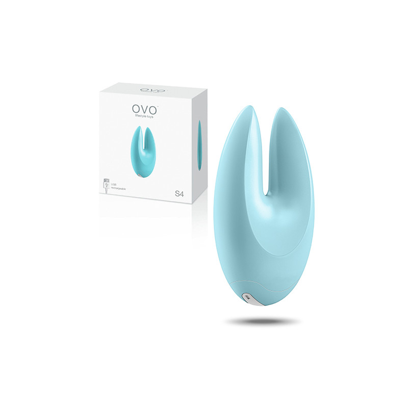 STIMULATEUR RECHARGEABLE S4 OVO BLEU