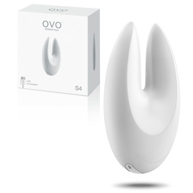 STIMULATEUR RECHARGEABLE S4 OVO BLANC
