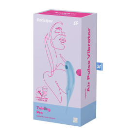 STIMULATEUR TWIRLING PRO BLEU SATISFYER