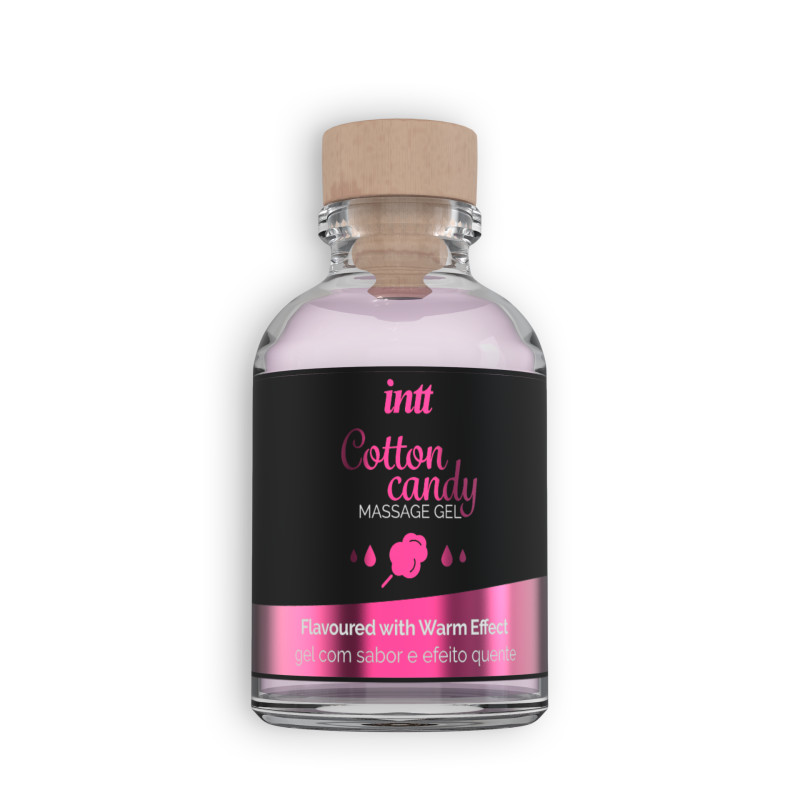 INTT COTTON CANDY FLAVOURED MASSAGE GEL 30ML