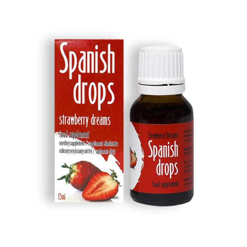 SPANISH DROPS STRAWBERRY DREAMS DROPS 15ML