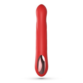 LAPIN VIBRATEUR RABBIT RECHARGEABLE AVEC POUSSÉE ROUGE CRUSHIOUS