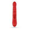 LAPIN VIBRATEUR RABBIT RECHARGEABLE AVEC POUSSÉE ROUGE CRUSHIOUS