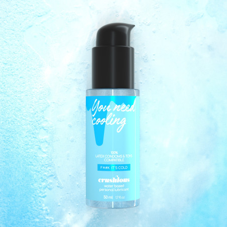 LUBRIFIANT AVEC EFFET FROID 50 ML CRUSHIOUS