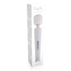 CANDY PIE MAGIC WAND MASSAGER WITH USB CHARGER WHITE