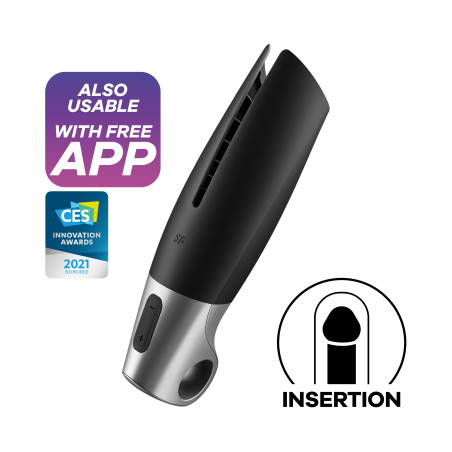 MASTURBATEUR POWER MASTURBATOR AVEC CONNECT APP SATISFYER