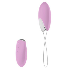 EXCLUSIVE OVO PACK R1 RECHARGEABLE VIBRATING EGG PINK WITH FREE TESTER AND CRUSHIOUS WATERBASED LUBRICANT 250ML