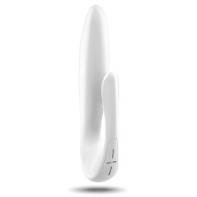 EXCLUSIVE OVO PACK J2 RECHARGEABLE VIBRATOR WHITE WITH FREE TESTER AND CRUSHIOUS WATERBASED LUBRICANT 250ML