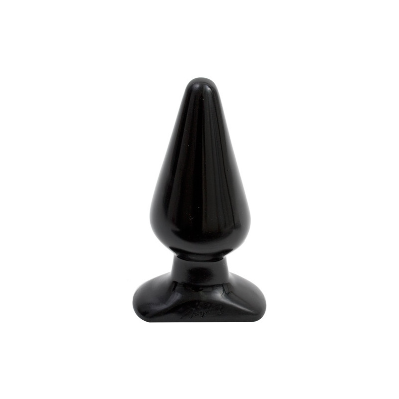 DOC JOHNSON CLASSIC BUTT PLUG BLACK LARGE