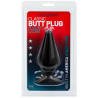 DOC JOHNSON CLASSIC BUTT PLUG BLACK LARGE