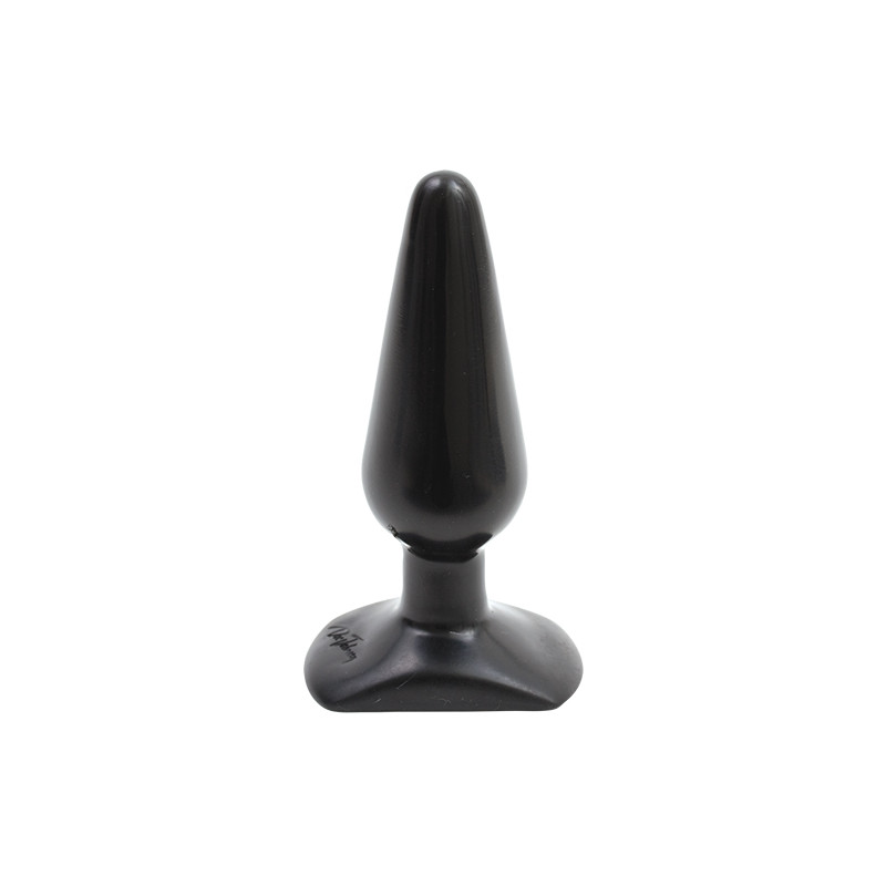 DOC JOHNSON CLASSIC BUTT PLUG BLACK MEDIUM