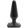 DOC JOHNSON CLASSIC BUTT PLUG BLACK MEDIUM