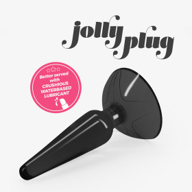 PLUG ANAL JOLLY PLUG NOIR CRUSHIOUS