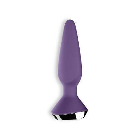 SATISFYER PLUG-ILICIOUS 1 ANAL PLUG PURPLE