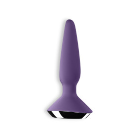 SATISFYER PLUG-ILICIOUS 1 ANAL PLUG PURPLE